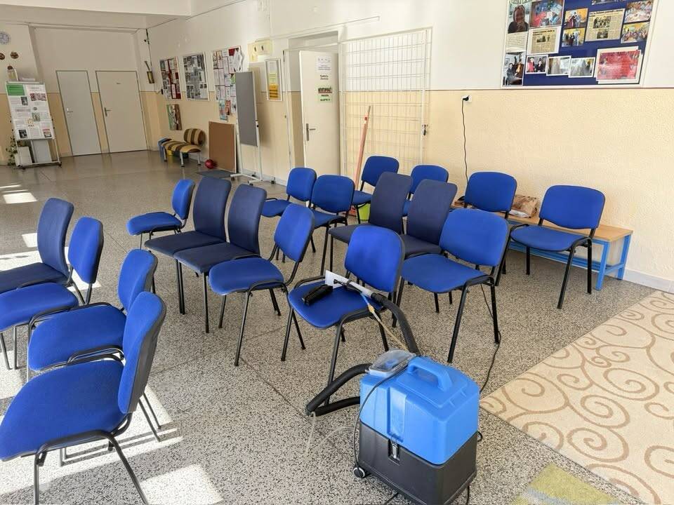 Tepovanie čalúnených stoličiek